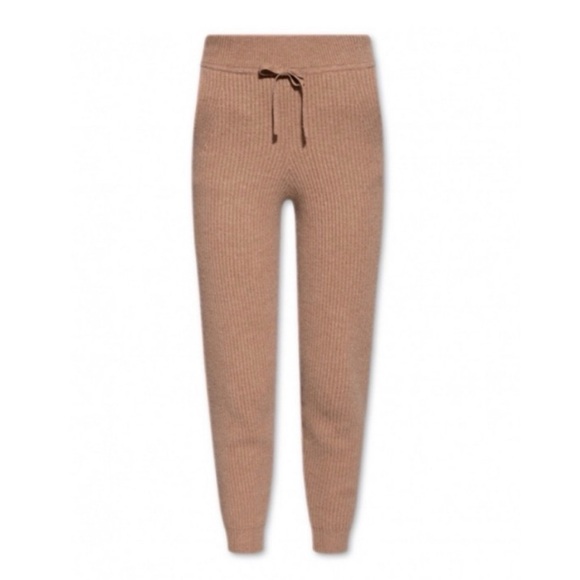 Rag & Bone Cashmere Ribbed Joggers (Size: L) - Picture 1 of 12